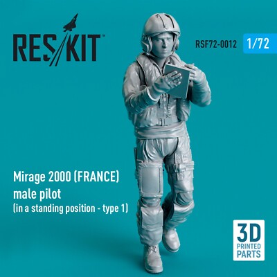 Mirage 2000 (FRANKREICH) Stecker Pilot (in Standposition Typ 1) 1:72 RSF72-0012