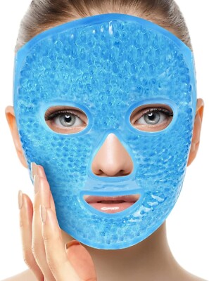 Ice Pack Cold Face, Eye Masks Reduce Face Puff, Dark Circles, Reusable Cold Hot 