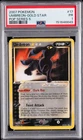 2007 POKEMON POP SERIES 5 #17 UMBREON-GOLD STAR PSA 1