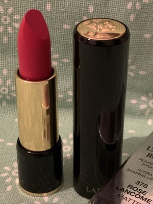 Lancome L ABSOLU ROUGE Lippenstift 378 ROSE LANCÔME Matt Deep Pinkish Red Matt