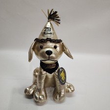 Raising Canes Golden Birthday 28th Celebration Plush Dog Collectors Item NWT