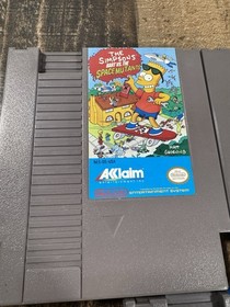 NES Lot of 5 Games: Simpsons, Ice Hockey, Star Tropics, Swords Serpants, NFL...