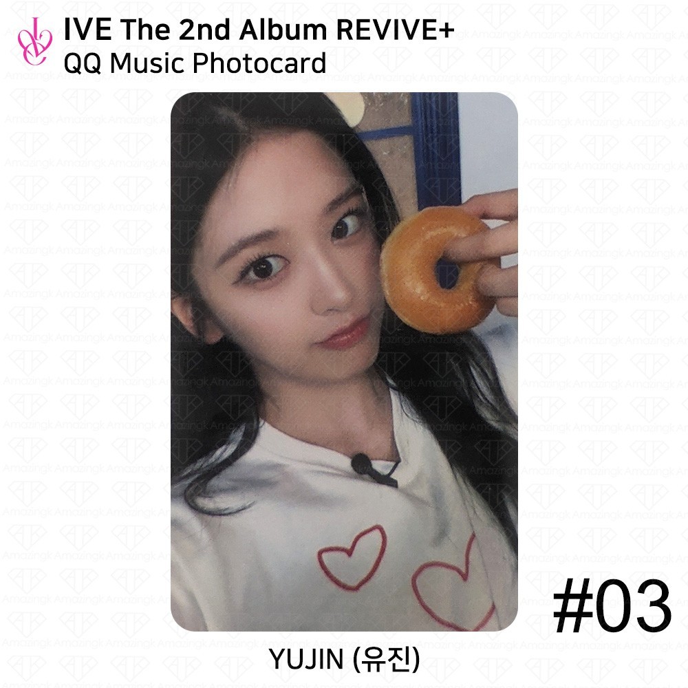IVE 2nd Album REVIVE+ QQ Music Benefit Photocard | eBay