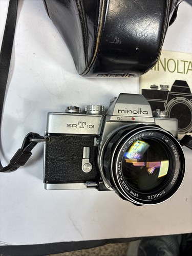 MINOLTA SRT 101 SLR 35mm Film Camera WORKING - Picture 2 of 8