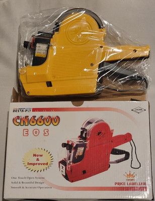 Crown CN6600 EOS Price Labeler Gun NEW Improved Model Retail Pricing Label Maker