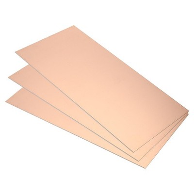 FR4 Copper Coating Single Side 3 Pieces 200 x 100 x 1.2mm