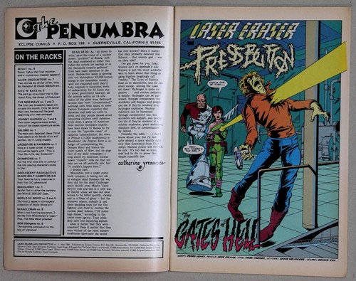 Laser Eraser and Pressbutton #5 - Eclipse Comics - Pedro Henry - Mike Collins - Picture 2 of 5
