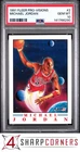 1991 FLEER PRO-VISIONS #2 MICHAEL JORDAN BULLS HOF PSA 10
