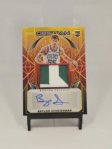 BAYLOR SCHEIERMAN 2024-25 OBSIDIAN RPA ROOKIE MOLTEN MOJO RC AUTO /10