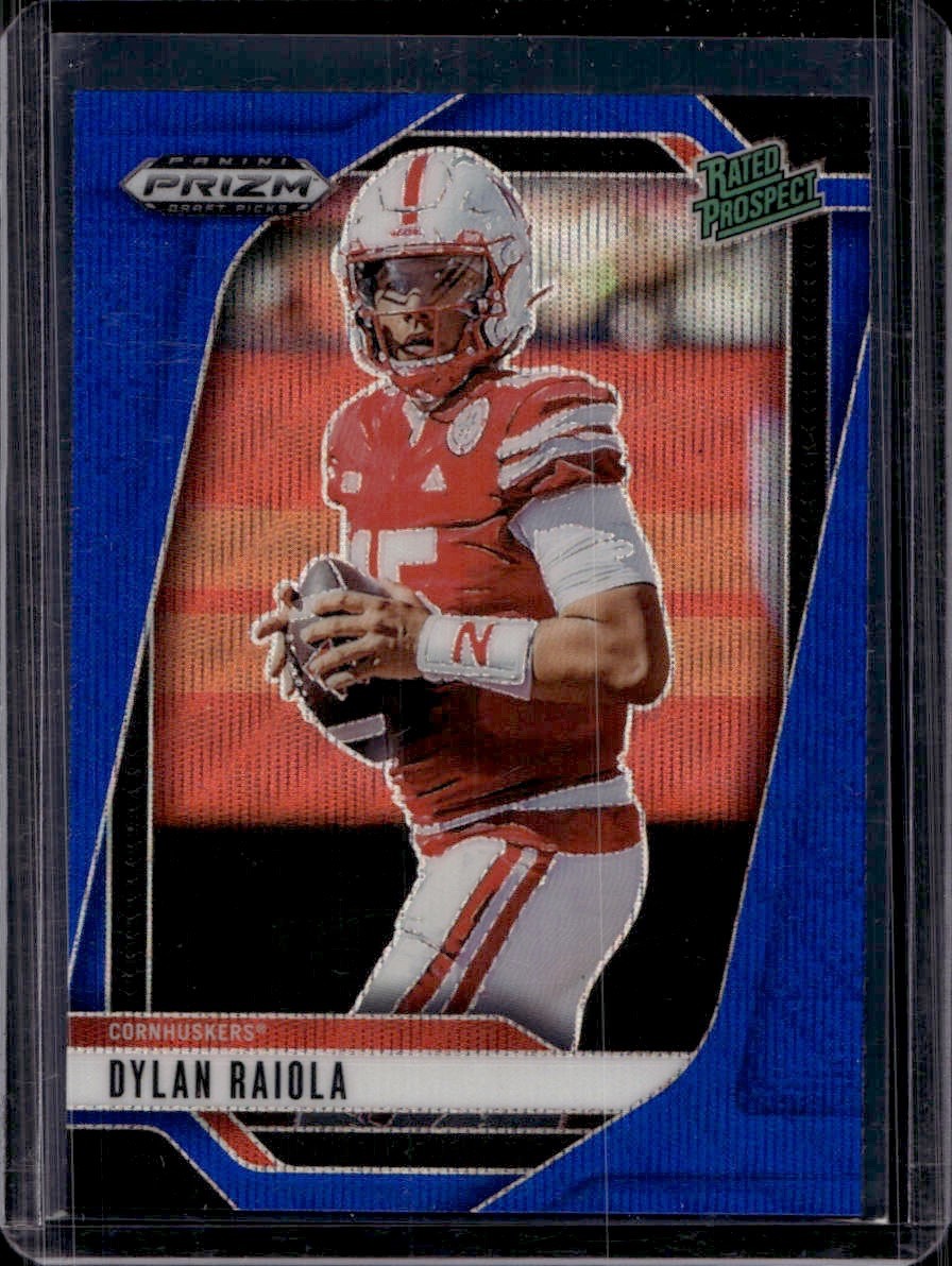 2025 Panini Prizm Draft Picks - Dylan Raiola #158- Blue Wave Prizm /299 (RC)