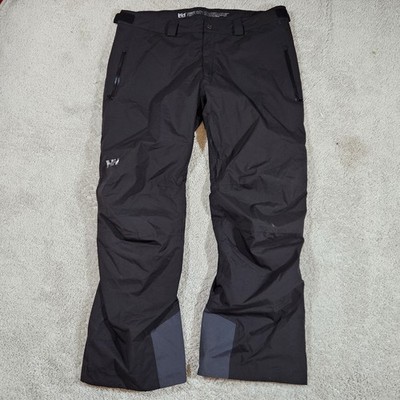 Helly Hansen Ski Pants Mens 2XL Black Legendary Primaloft Insulated Tech 