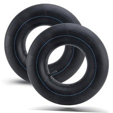 2 Pack 15x6.00-6" Inner Tubes with Tr-13 Straight Valve Stem, Heavy Duty