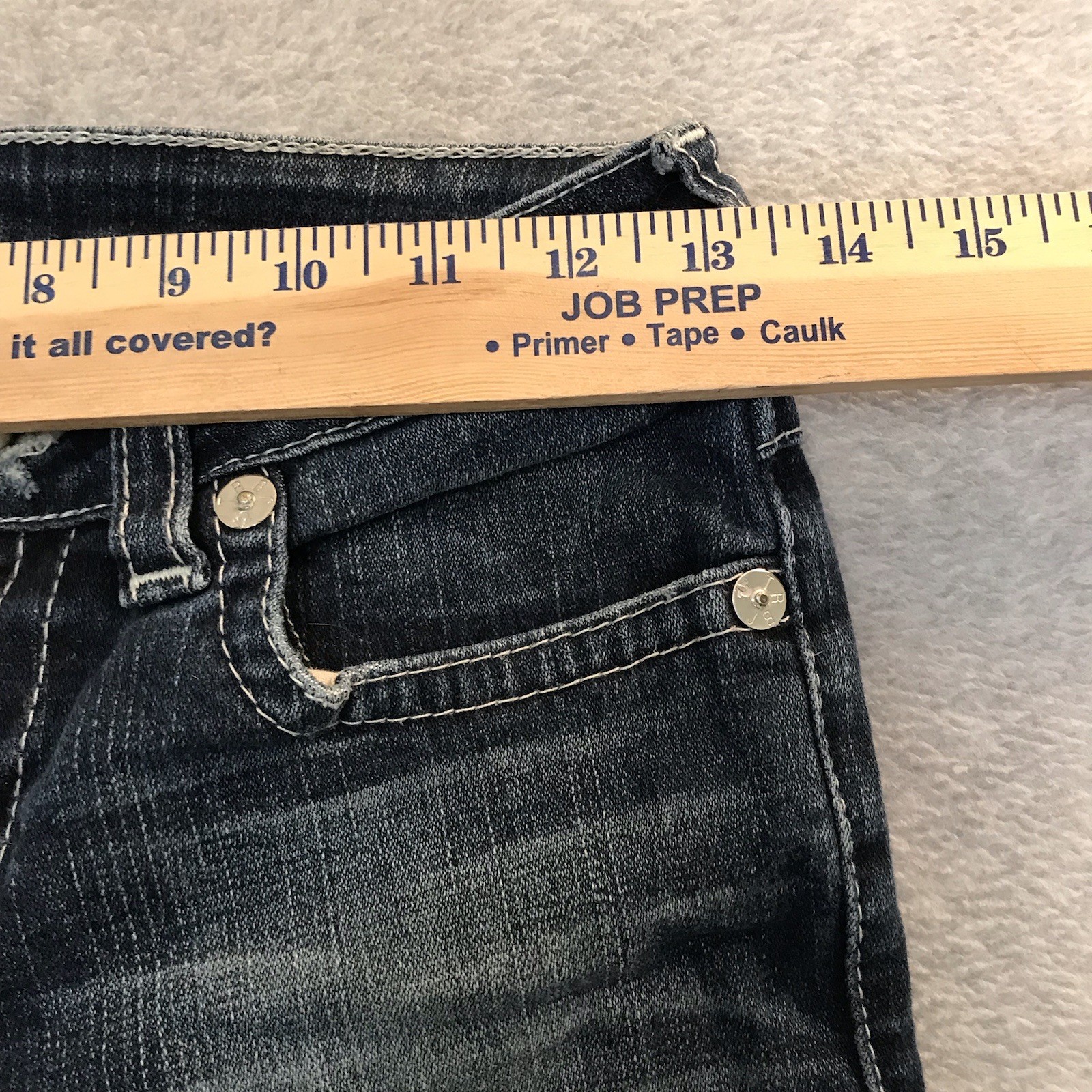 True Religion Julie Pearl Girls Jeans 14 Pearl Buttons Flap Pockets thumbnail 10