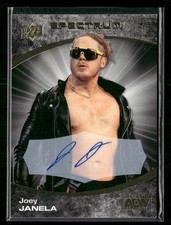 2021 Upper Deck Spectrum AEW #3 Joey Janela Autographs Dark #/25 Auto