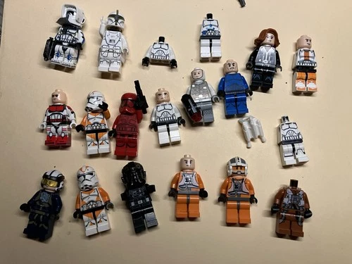 LEGO Star Wars Minifigure Parts Lot Stormtroopers Pilots