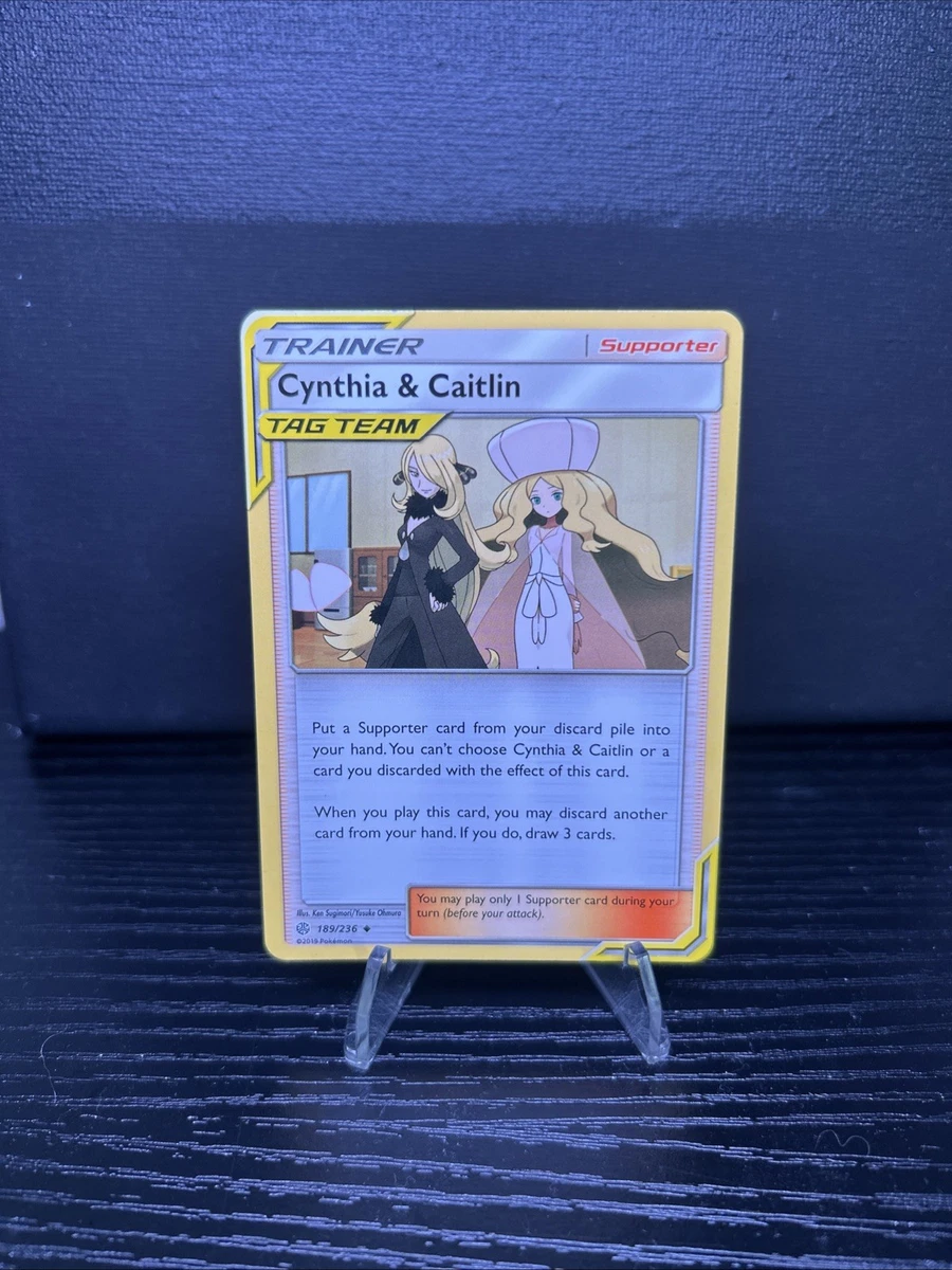 Cynthia & Caitlin Pokémon TCG Cards for sale | eBay