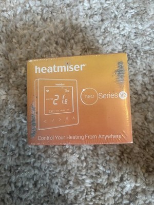 Heatmiser Neo Series V2 Smart Thermostat - WiFi Heizungssteuerung - Neu/Versiegelt