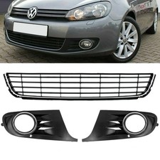 Stoßstangengitter SET unten für VW Golf 6 VI passend Chrom Gitter Highline 08-13