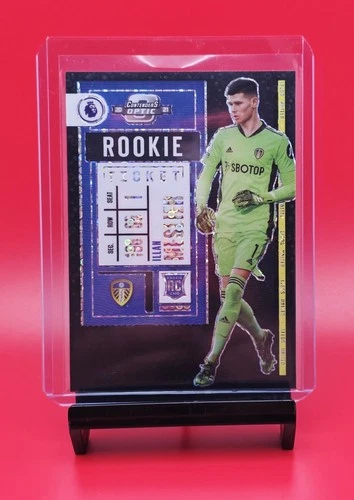 2020-21 Panini Chronicles Soccer Illan Meslier Rookie Ticket Black Circles 1/1