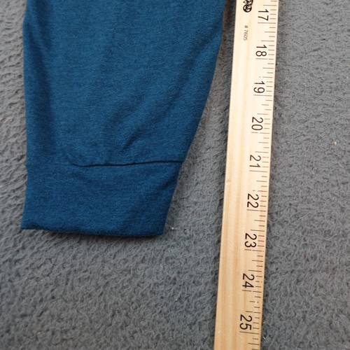 Vuori Performance Jogger Pants Womens XS Teal Blue Drawstring Athletic - 第 8/10 張圖片
