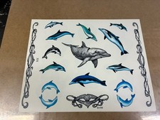 Tattoo Flash Single Sheet Print by Jeff Bartels Traditional Style 11 X 14 331