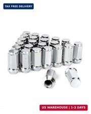 M14x1.5 Lug Nuts for Chevy Silverado Ford GMC, 24Pcs 1.8" Length 14mmx1.5 Lug Nu