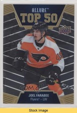 2019-20 Upper Deck Allure Top 50 Joel Farabee #T50-38 READ 1o7y