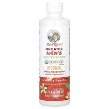 Organic Men's Multivitamin Liposomal, Vanilla Peach, 15.22 fl oz (450 ml)