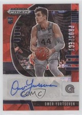2020 Panini Prizm Draft Picks Prospect Red Ice Omer Yurtseven #PA-OY Auto 18bc