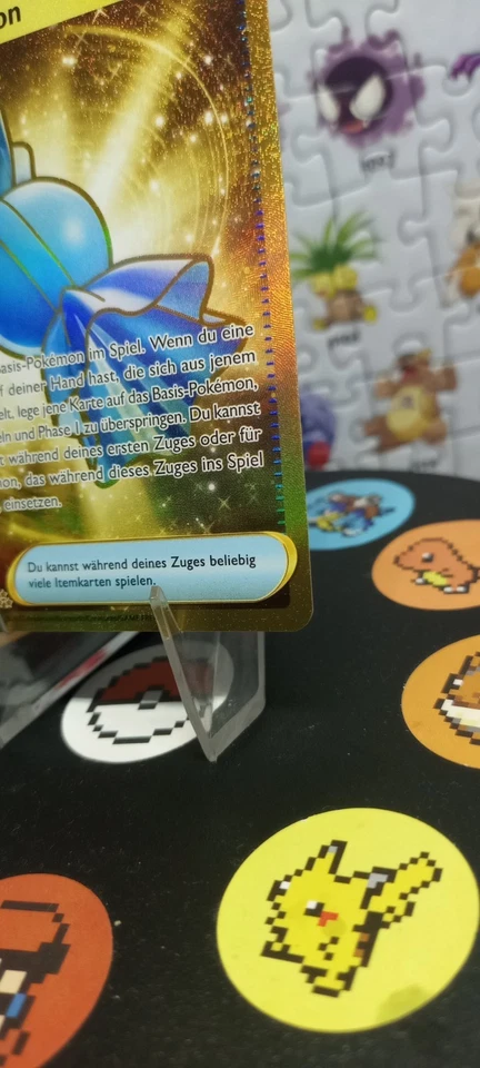 Pokémon  TCG | Sonderbonbon 256/198 GOLD | Karmesin & Purpur | Near Mint - | DE - Bild 4 von 4