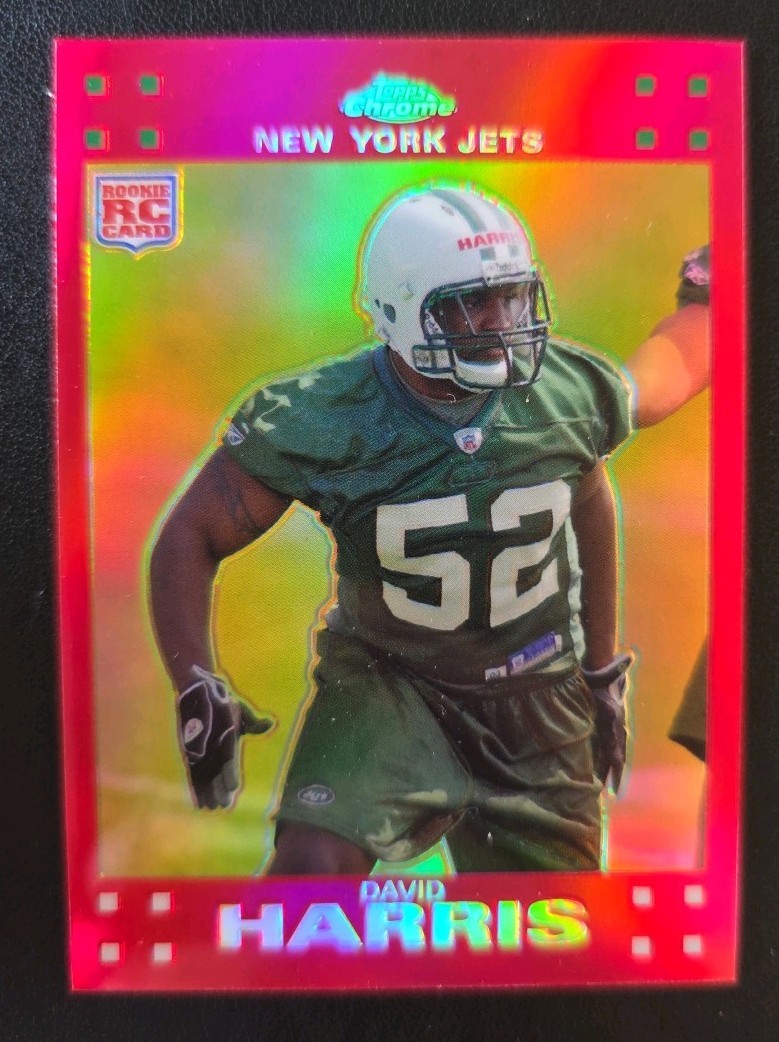 David Harris Topps Chrome #TC241 Red Refractor