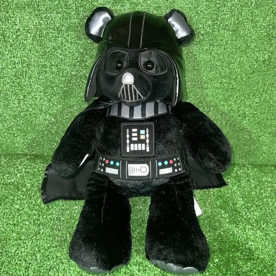 Build A Bear BAB Star Wars Darth Vader Plush Stuffed Animal 18'' Cape And Helmet