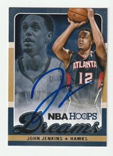 John Jenkins Signed 2013-14 Panini NBA Hoops Dreams Card Auto Autograph COA
