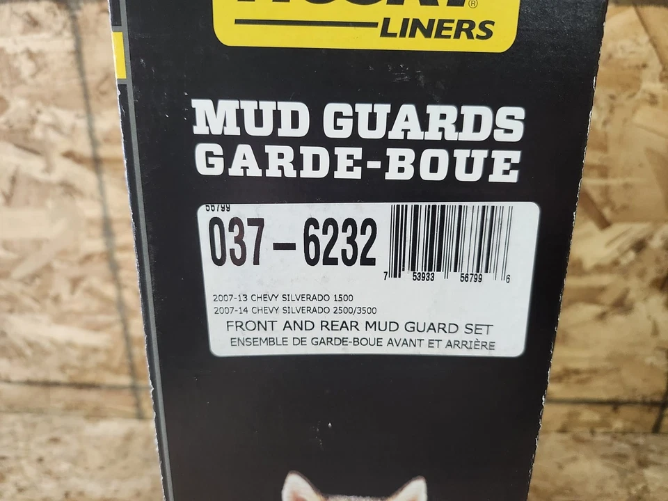 Husky Liners 56796 Set of Front & Rear Mud Guards for 07-14 Silverado 1500 - Image 3 of 4