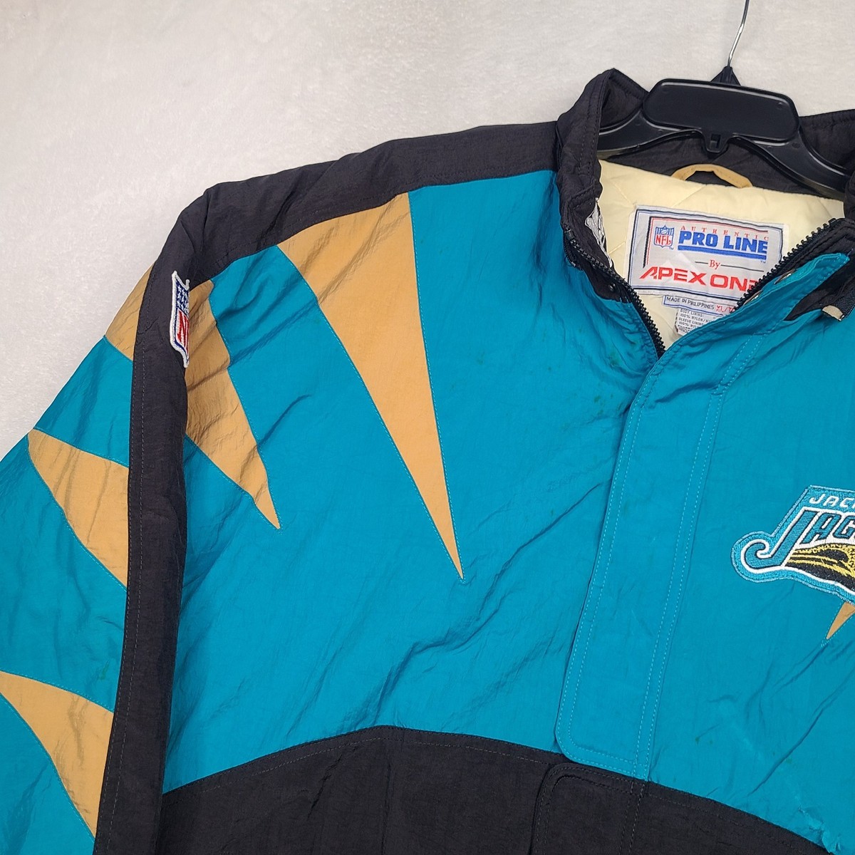 Vintage Jacksonville Jaguars Jacket Banned Logo Apex One Jacket XL