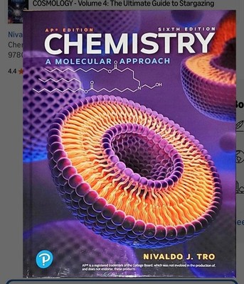 Chemistry: A molecular approach Nivaldo J. Tro Sixth Ed, Brand New!