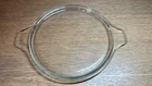 Pyrex Vintage 475-C Clear Glass Lid Round Casserole Tab Handle