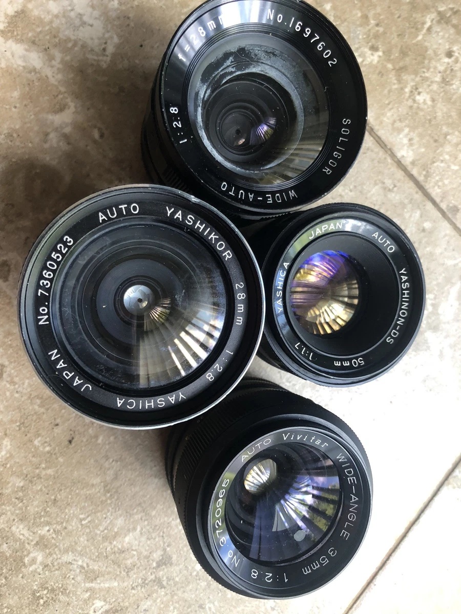 Yashica f/2.8 Camera Lenses 28mm Focal for sale - eBay