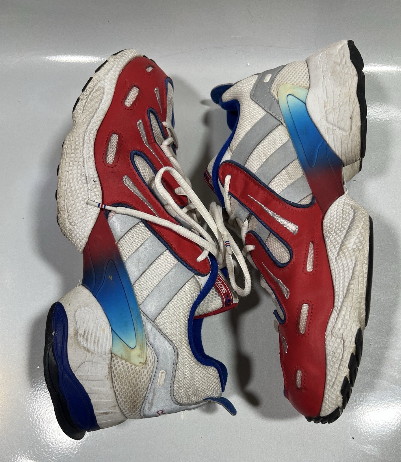 adidas EQT Gazelle/White/scarlet/ Royal EG5650 Me… - image 7