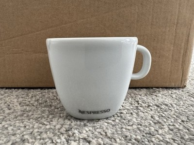 NESPRESSO Professional Espresso Coffee Cup -White Made In Portugal Brand New x2