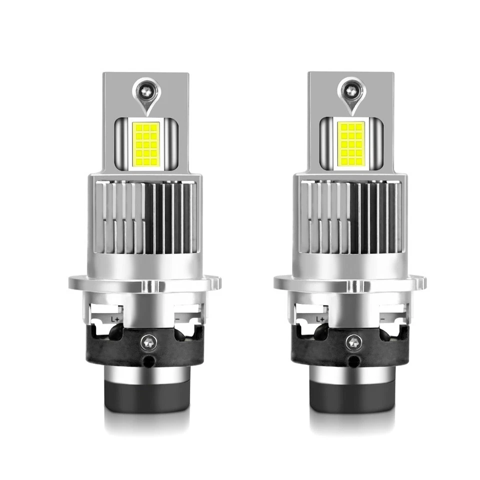 Faros LED para Volvo V50 S40 C70 C30 haz alto/bajo blanco brillante xenón reemplazo Foto 2 de 4