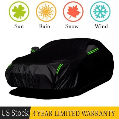 For Mercedes E350 Full Car Cover Outdoor Waterproof Sun All Weather Protection