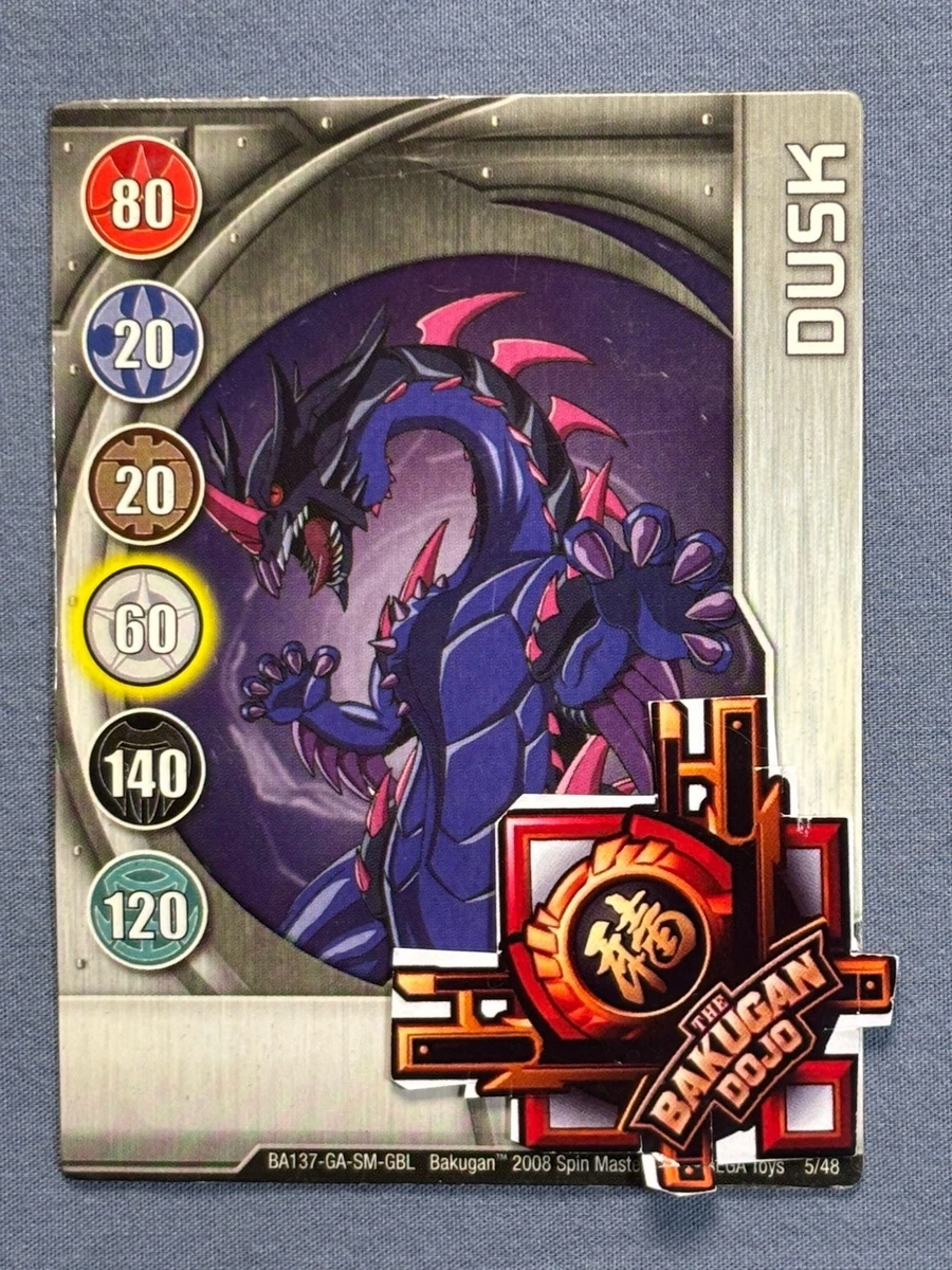 Bakugan Dusk 🥈 Silver Gate Card 5/48 Darkus Hydranoid | eBay