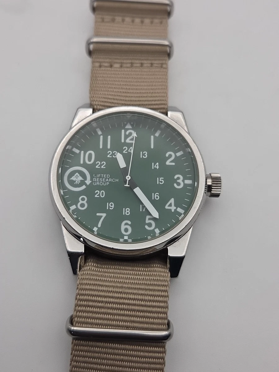 LRG Lifted Research Group Mens Green Dial Watch Quartz Works New Battery LRG Volt-P Watch - Accessories main image 4
