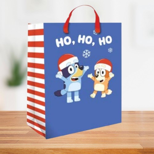 Bluey Christmas Medium Gift Bag - Picture 3 of 3