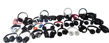 Lot of 32 Wireless Different Brands Headphones - Free Shipping.