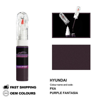 FÜR HYUNDAI PURPLE FANTASIA PXA Lackstift Pinsel Fix Kit Kratzer Chip