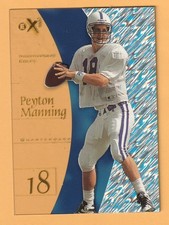 PEYTON MANNING 1998 Skybox E-X2001 Rookie RC Card #54 Acetate! Colts Sweet Card. rookie card picture
