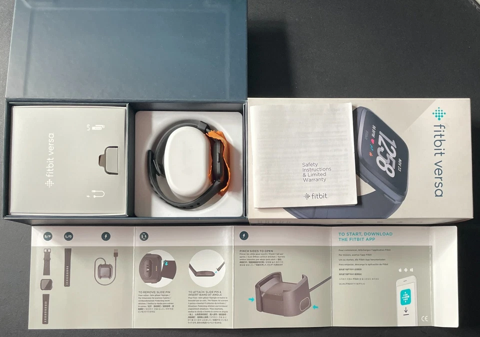 Fitbit Versa neuwertig, nur wenig Male getragen - Bild 2 von 4