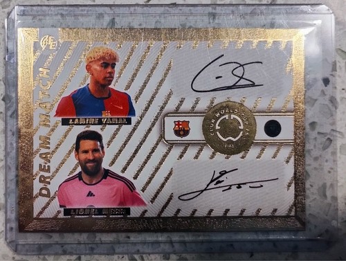 2025 FIFA CLUB WORLD CUP FE Card - LIONEL MESSI - LAMINE YAMAL 🟡🟡 Printed Auto